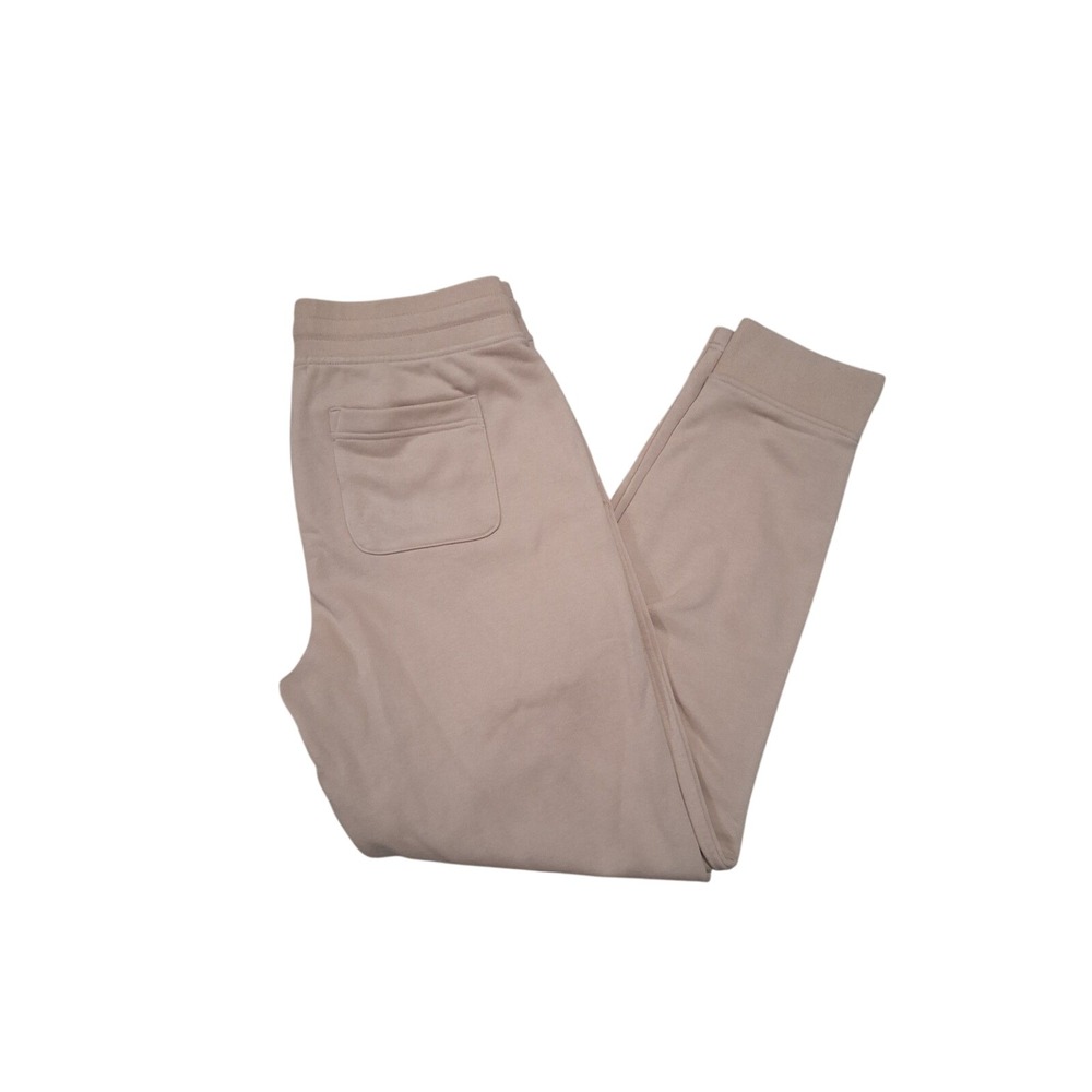 Banana Republic Womens Tan Beige French Terry Joggers Sweatpants Small